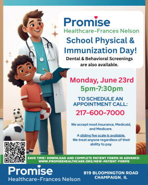 School Physical & Immunization Day